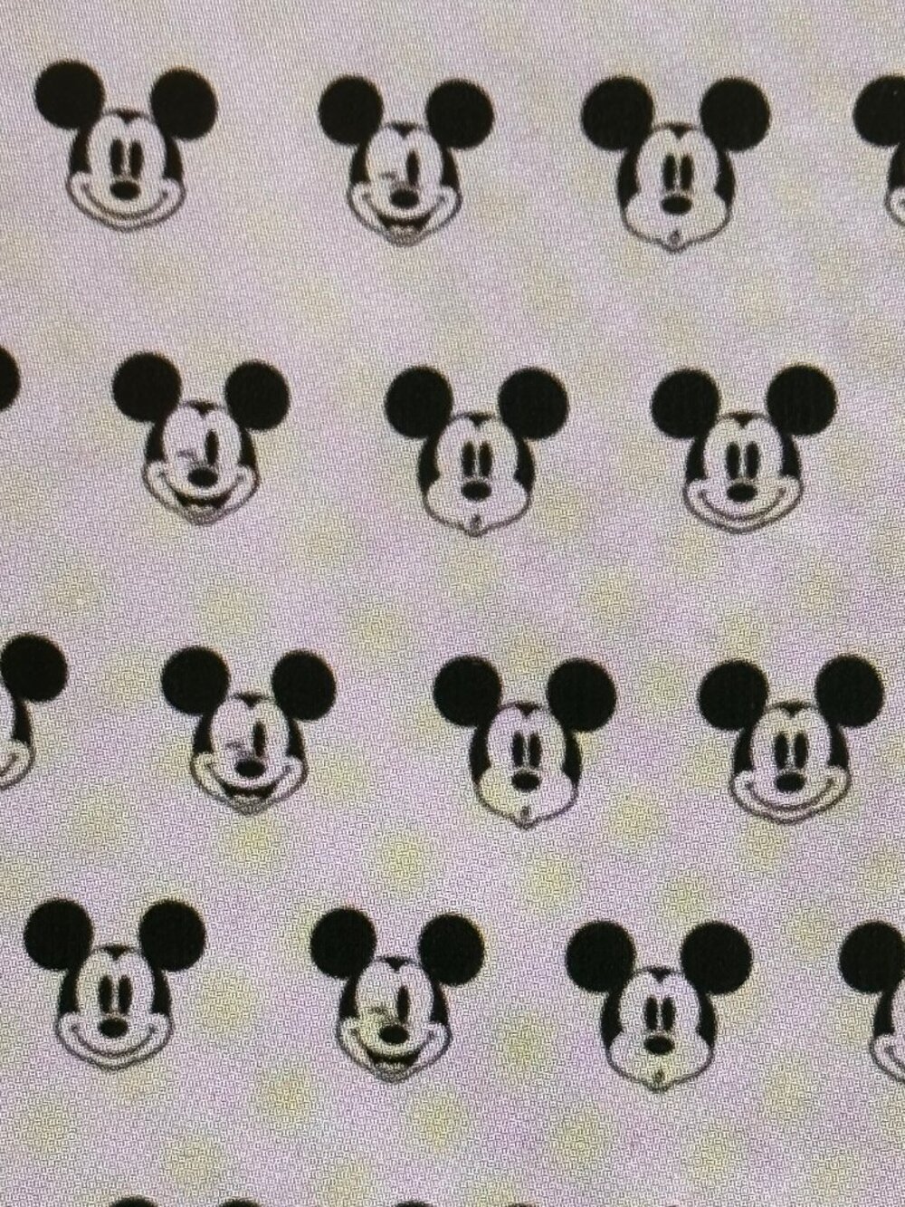 Disney Classic Mickey Mouse FACES Plush Blanket Twin Size 60" x 90" Black Gray - Picture 4 of 6